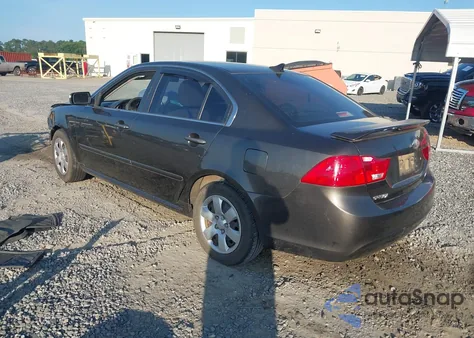 2009 Kia Optima Lx из США, поврежденный, VIN KNAGE228X95338484